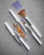 Sally Hansen Nail Salon Pro Tool Kit, 0.32 Oz, Nail Art Tools, Nail Dotting Tool, Easy to Use, Detailer Brush, Stripping Brush, Marbling and Dotting Tool - Image 5